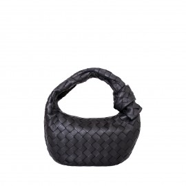 LORETTI Small weaved leather Carbone Bag